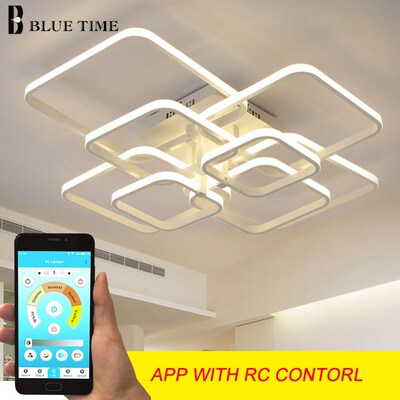 Modern LED Chandelier Lighting  Living Room Bedroom Dining R