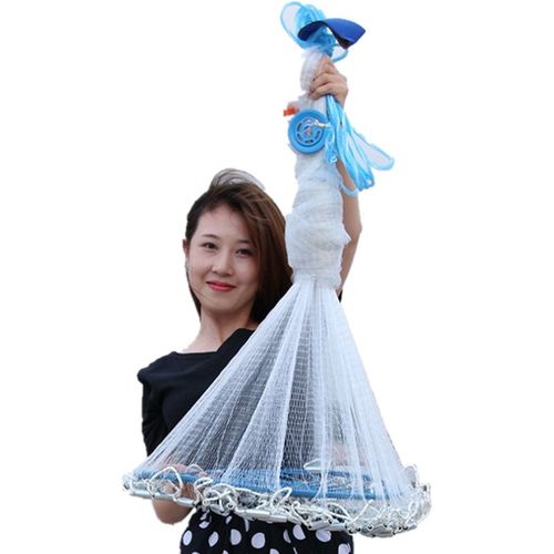 USA Cast Net Easy Throw Catch Fishing Net Outdoor Hunting Ha