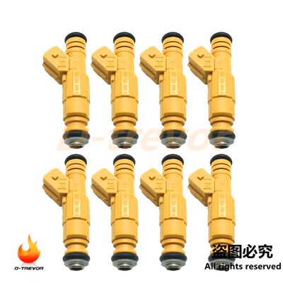 8Pcs 0280155746 Fuel Injectors TJ XJ YJ ZJ S  Jeep Cherokee