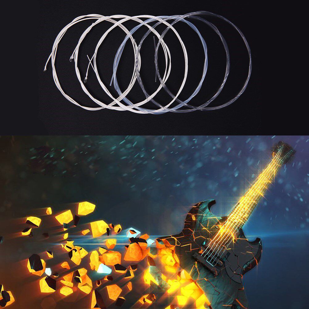 New Arrival 6pc Set Nylon Classical Guitar Strings Nano Core