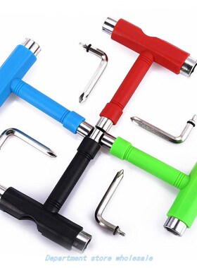 1pcs New Portable Skateboard T-Tool Screwdriver Socket All i