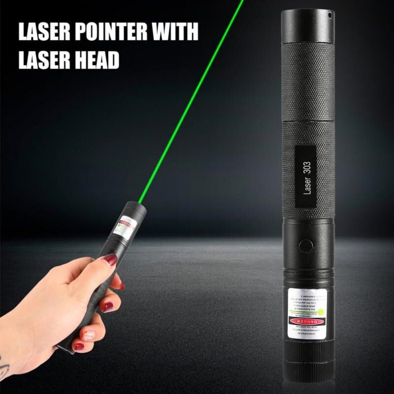 Laser-PoiNter-LiGHt Lazer 303 532Nm Focus HuNtiNG GreeN New