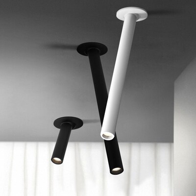 Led Downlight Long ube Emded Dimmable Led Spot Modern Alunum