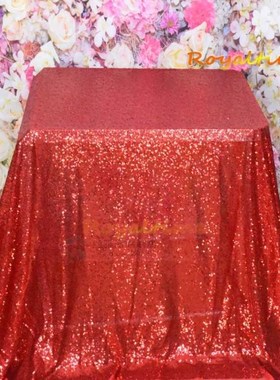 Royaltime Rectangle Sequin Tablecloth 90x132inch-225x330cm S