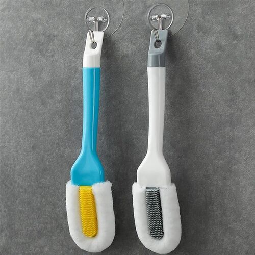 Multi Functional Shoes Brush Cleaner Cleaning Sneaker White