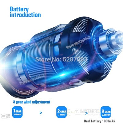 Air Conditioner Neck Fan Leafless Cooler Portable Smart Dual