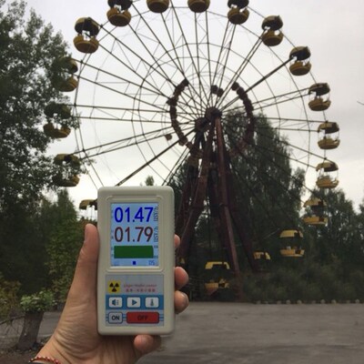 BR-6 Tester Beta Dosimeter X-ray High Sensitive Geiger Count