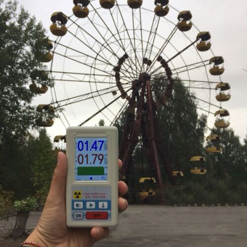 BR-6 Tester Beta Dosimeter X-ray High Sensitive Geiger Count