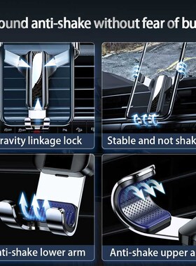 Car Phone Holder for Car Air Vent  CD Slot Mount Phone Holde