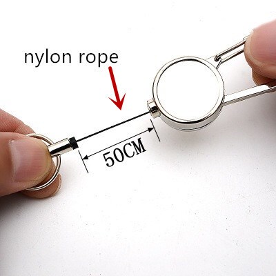 's KeyChain Belt  s KeyRing High Resilience Steel Wire Rope