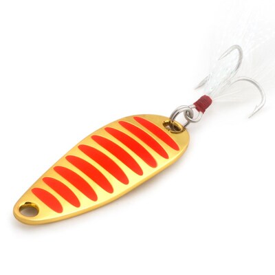 LUSHAZER fishing spoon china 10g 15g 20g gold silver fish sp