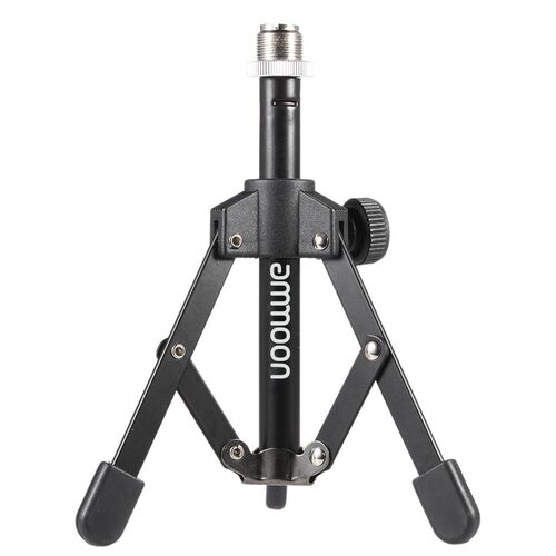 Ammoon MS 12  Foldable Desktop Tripod Microphone Stand Mic