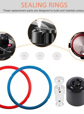 7pcs/set Universal Kitchen Safe Home Gasket Float  Steam Rel