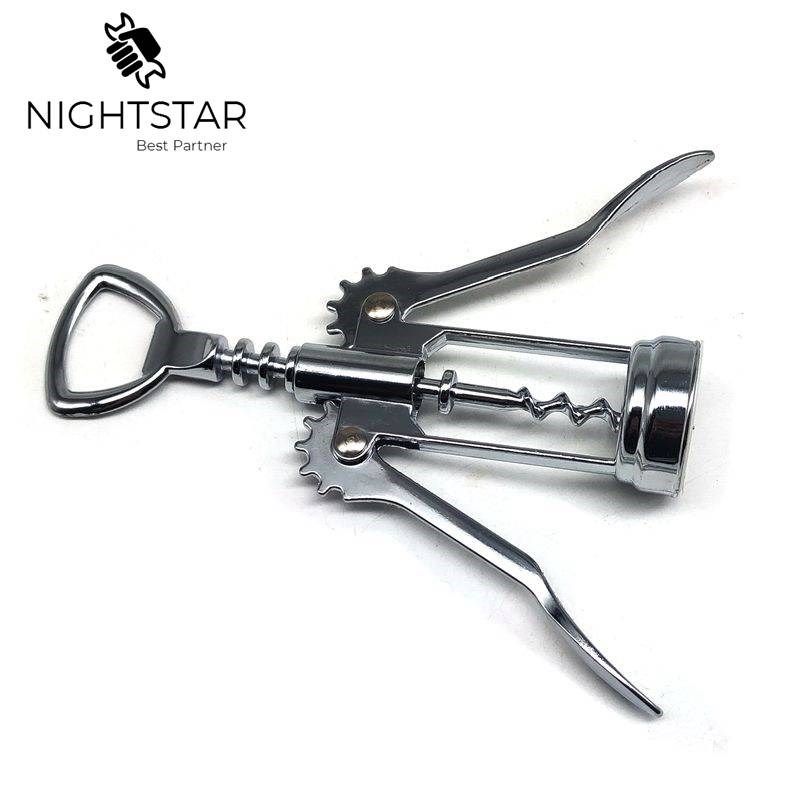 Metal Bottle Opener Red Wine Corkscrew Bottle Handle Opener