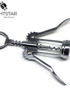 Metal Bottle Opener Red Wine Corkscrew Bottle Handle Opener