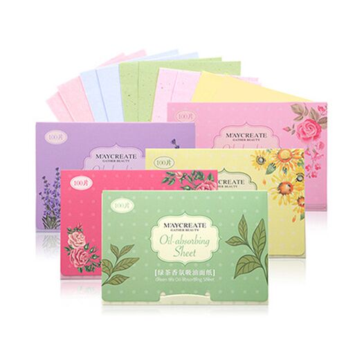 200 400PCS Face Oil Control Absorbing Film Blotting Paper C