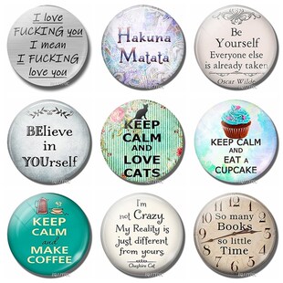 Interesting Letters Fridge Magnet Classic Inspirational Quot