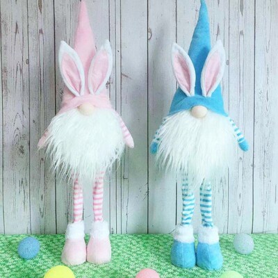 Easter Bunny Gnome Decoration Nordic Swedish Nisse Scandinav