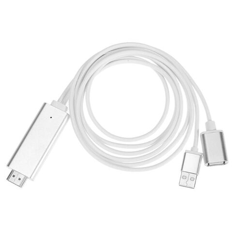1m USB Male Female to HDMI Male Video Converter Cable HDMI A