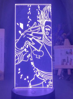 App Control Hunter X Hunter 3D Night Light Anime 7 Color Nig