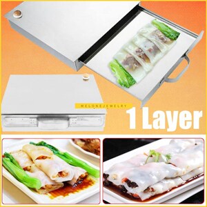 Stainless Steel Rice Noodle Roll Steamed Bun Steam Machine V