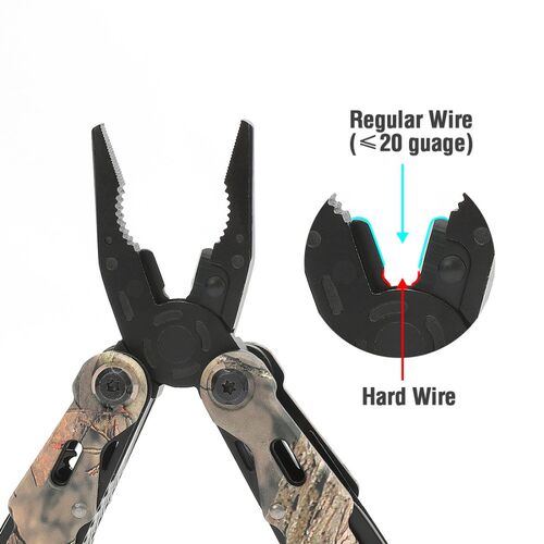 Mossy Oak 13 in 1 Camping Multi Tools Multifunction Plier O