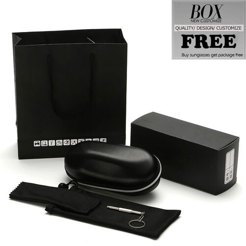 Chic Polarized Sunglasses Men Frog Mirror Oculos Al Mg Eyewe