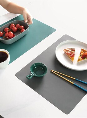 Silicone Waterproof Placemat Table Mat Insulation Anti-skidd