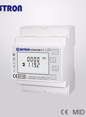 SDM630MCT non-MID 1/5A CT connected Mutli Function Four Modu