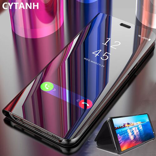 Smart Mirror Flip Cover Case for Samsung Galaxy A9 2018/A9S