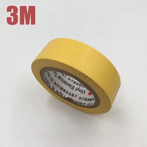10шт/лот 5color Высокое напряжение 3M Виниловая электрическая лента 1500#
