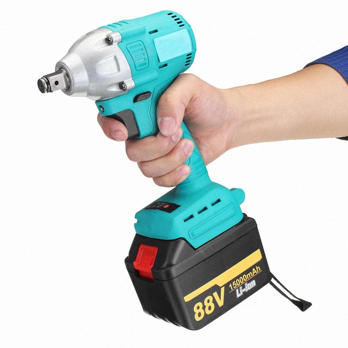 Drillpro 88V 380N.m 15000mAh Cordless Electric Impact Wrench