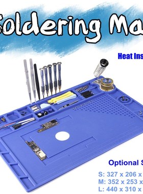 Soldering Mat Phone Repair Desk Pad Maintenance Station Magn