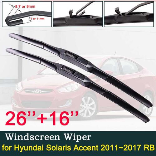 Car Wiper Blade for Hyundai Solaris Accent 2011~2017 RB Wind