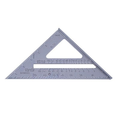 Metal Triangle Ruler Protractor 90 Degree Angle Inch Square