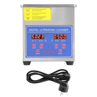 1.3L Stainless Steel Mechanical ltrasonic Cleaner Bath Heate