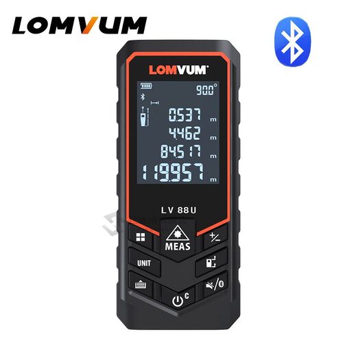 LOMVM Bluetooth Laser Distance Meter SB Rechargeable Digital