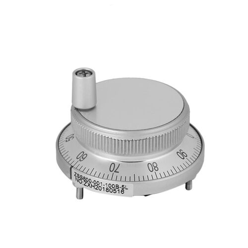 1 Pcs 5V 60MM CNC Manual Pulse Generator Hand Wheel Pulse En