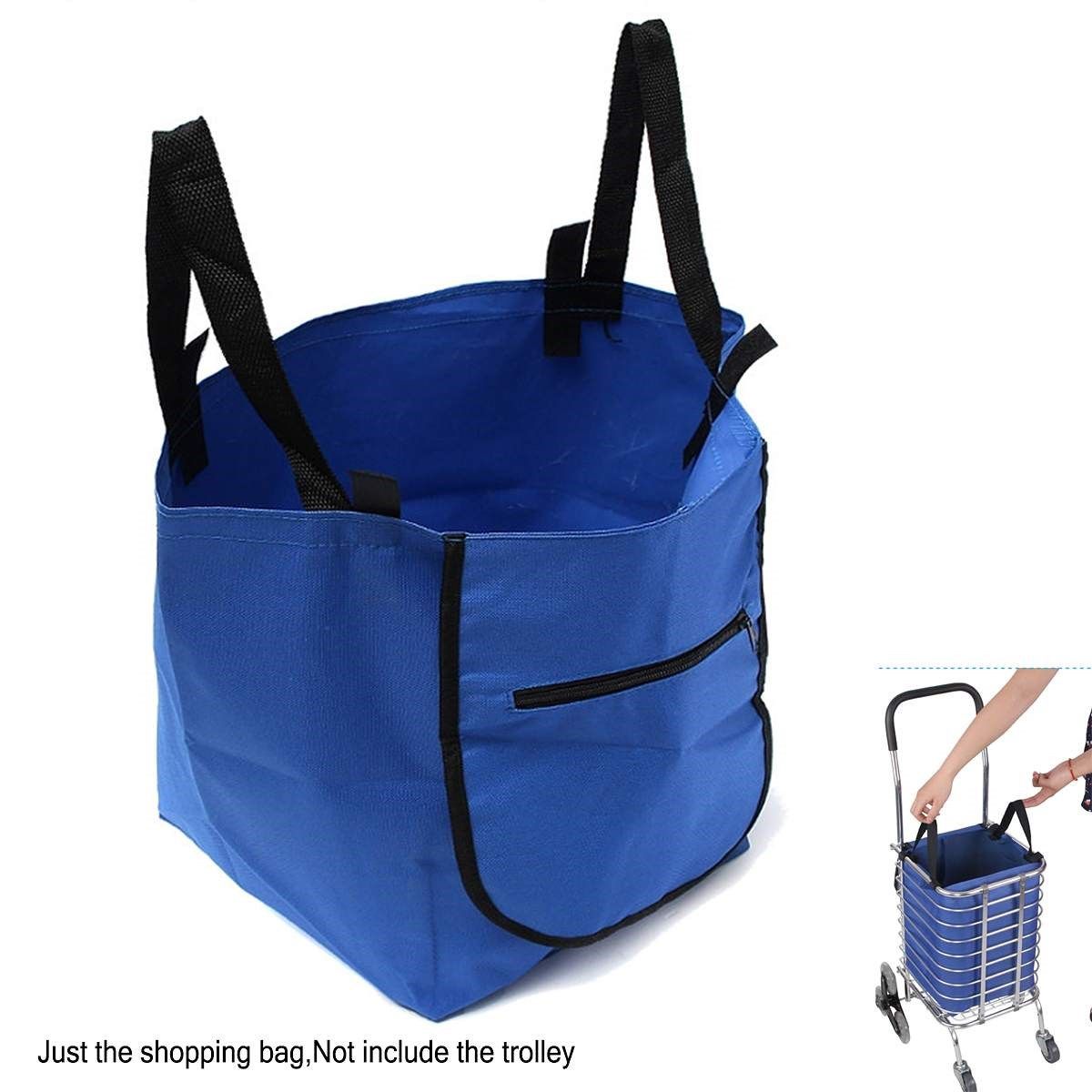 supermarket trolley shopping organizer tote eco grocery exte