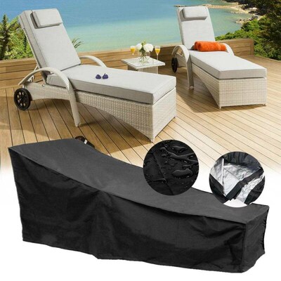 2020 NEW Foldable Outdoor Garden Sunbed Cover Sun Lounger F