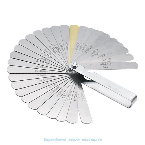 Garden Feeler Gauge Dual Home Marked Spark 32 Blade Plug Met