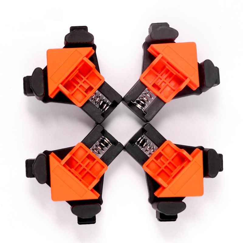 4PCS 90 Degree Right Angle Clamp Fixing Clips Picture Frame