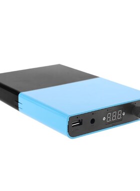 USB DC 12V-24V Adjustable Output 12x 18650 Batteries DIY Pow