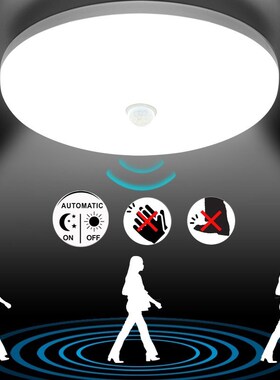 LED Ceiling Lights PIR Motion Sensor Smart Home Lighting AC8