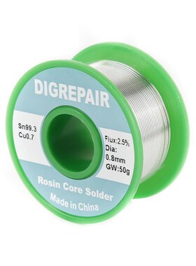 Lead Free Solder Soldering Wire Sn99.3 Cu0.7 Rosin Core For