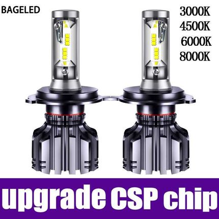 H4 LED lamp H7 LED H11 H8 9006 9005 HB4 H1 H3 HB3 CSP 4500K