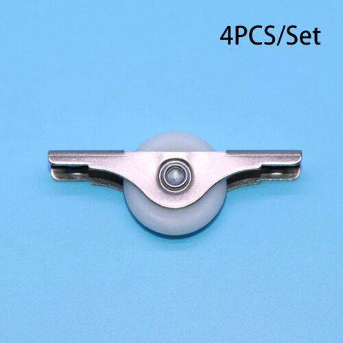 4pcs Wardrobe Small Plastic Table Sliding Door Roller Cabine