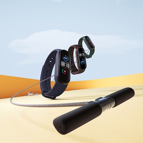 Original  Miband 5 Smart Bracelet 4 Color AMOLED Screen Mi B