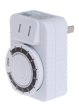 AC 220V 12 Hour Mechanical Wall Plug Switch Timer Socket Hom