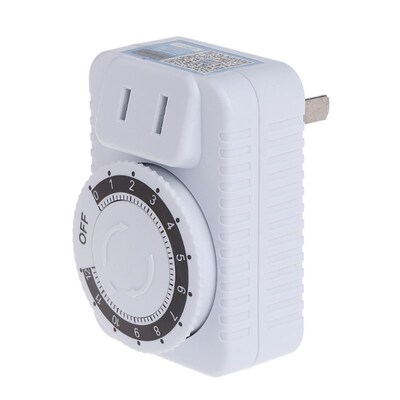 AC 220V 12 Hour Mechanical Wall Plug Switch Timer Socket Hom